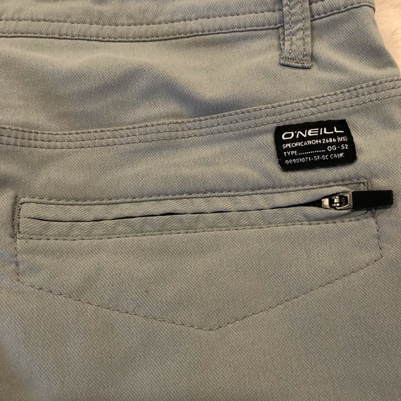 O’Neill Hybrid All Purpose Gray Shorts, Size 30 - Picture 4 of 7
